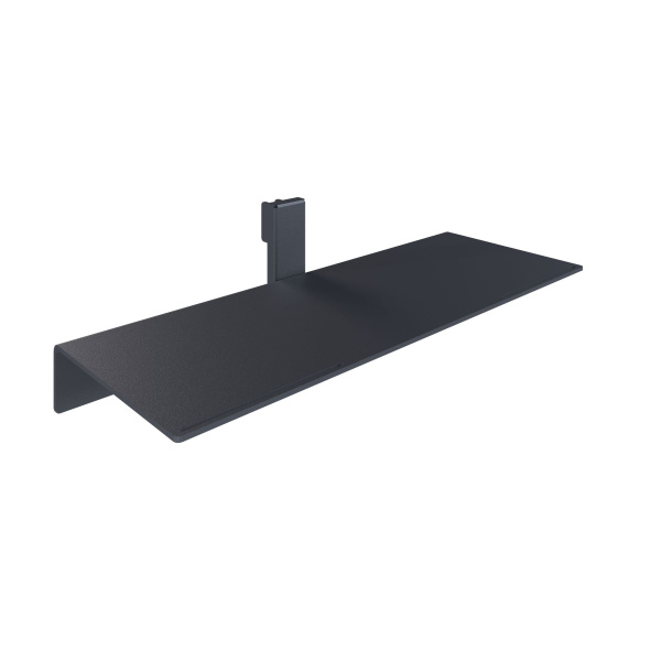 stpos_Полка для обуви 260х100мм, крепл. в стойку GLS.AR 065 Муар, черный