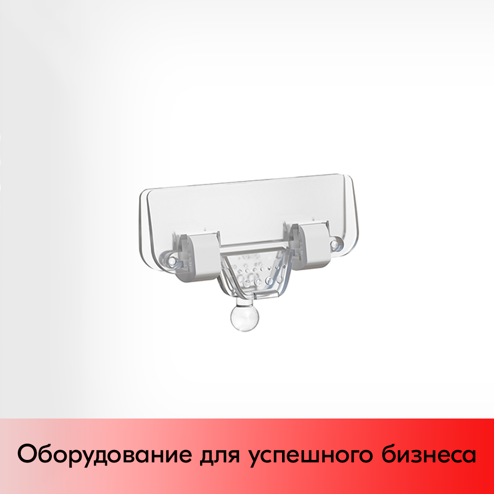 01_Зажим CARDCLAMP-SLIM 55мм, Прозрачный