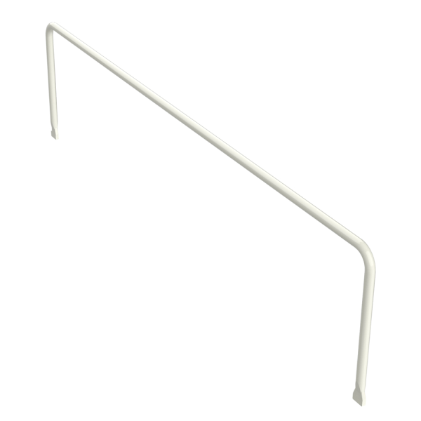 sk_Разделитель металлический прутковый 580мм, h80мм, d5мм MET-DIV80, Серый