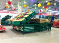 Витаминный рай: оборудование для выкладки овощей и фруктов от  «Нордика»