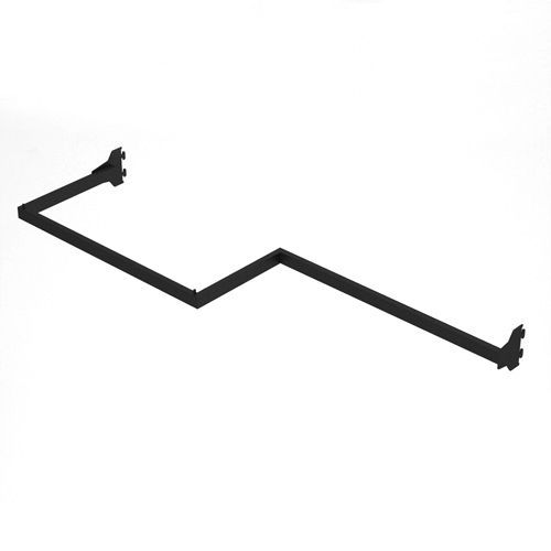 stpos_Штанга 2 секции из прямоуг. трубы 30х15, L-1200мм  GLPR 37  Муар, черный