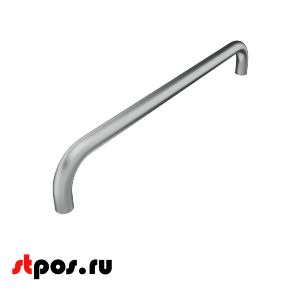 00_Отбойник прямой 1000мм, хром