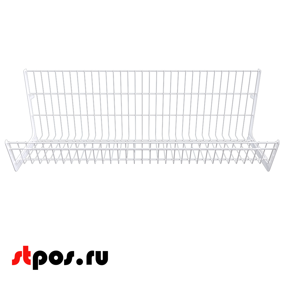 02_Основание корзины сетч.навесной 300х1000х300мм (унив.для 25 50серии), Глянец, RAL9016 Белый 02_Основание корзины сетч.навесной 300х1000х300мм (унив.для 25 50серии), Глянец, RAL9016 Белый