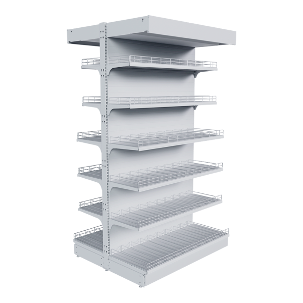 sk_НАБОР стеллаж 25 70 ГЛУХОЙ островной 2250х1250х500 12 полок, ограничители, разделители, ценник sk_НАБОР стеллаж 25 70 ГЛУХОЙ островной 2250х1250х500 12 полок, ограничители, разделители, ценник