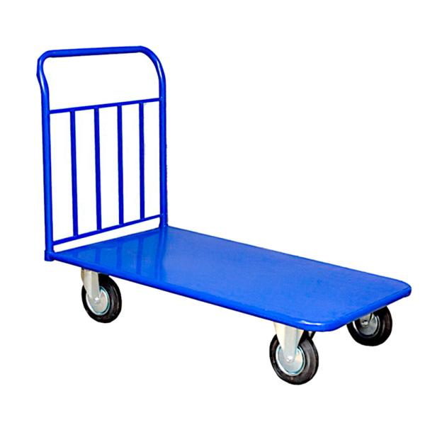 stpos_НАБОР Тележка грузовая платформенная ТП-2 до 300кг, 600х900мм, крашеная, Синяя