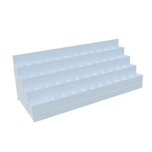 sk_1_Полка накладная 400х1000 мм для канцелярии (унив. для 25/50 серии), Глянец, RAL9016 Белый sk_1_Полка накладная 400х1000 мм для канцелярии (унив. для 25/50 серии), Глянец, RAL9016 Белый