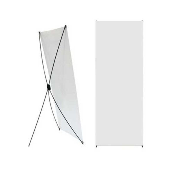 01_Мобильный стенд паук X-баннер