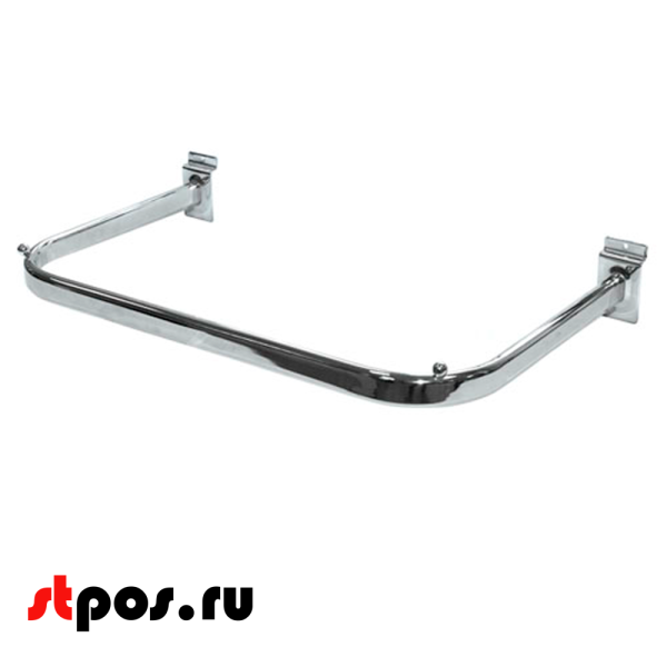 02_Дуга для экономпанели вынос 310мм, ширина 550мм, хром
