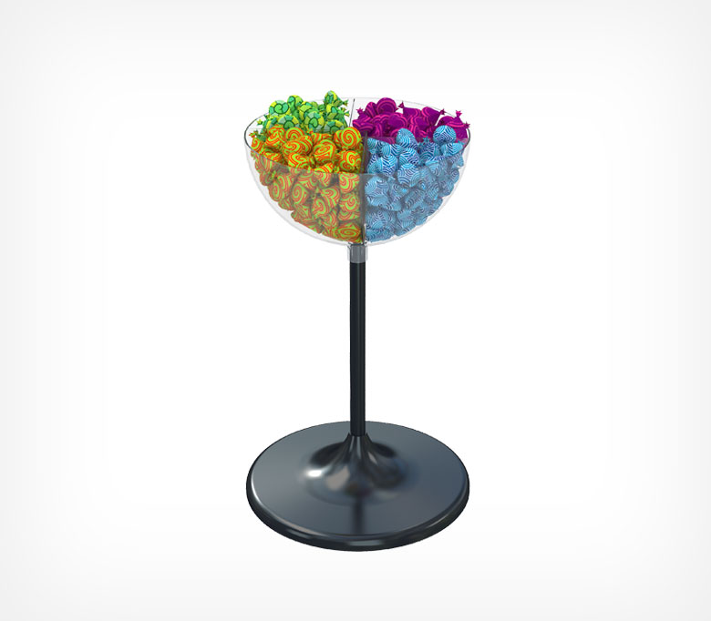 03_Дисплей UNIBOWL 17 л, (752(203)х450(407)мм), Черный