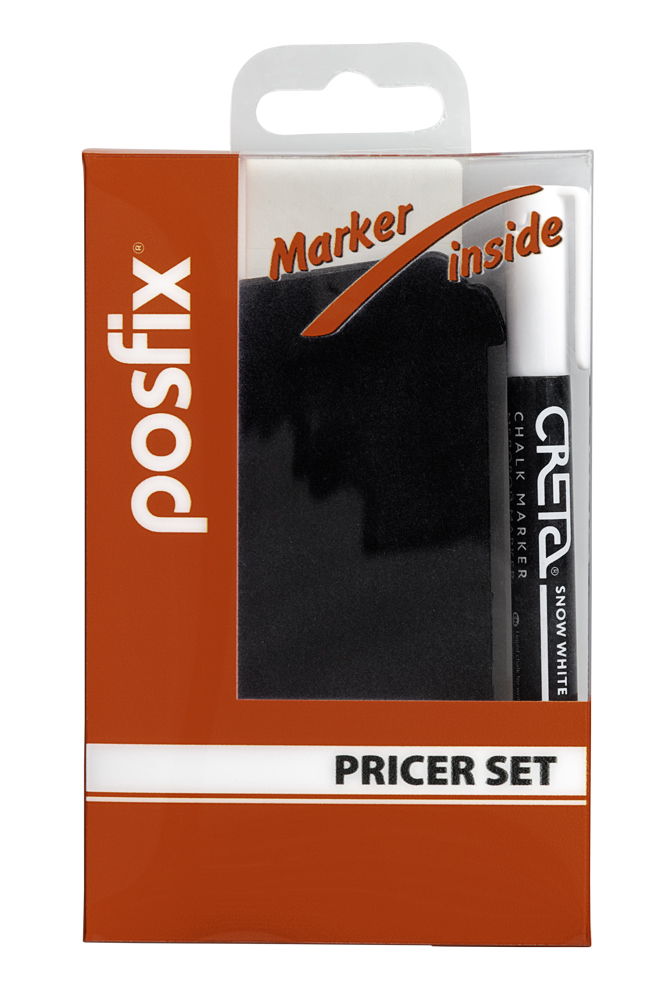 03_Набор меловых табличек COFFEE CUPS (меловой ценник-20шт, маркер-1шт)