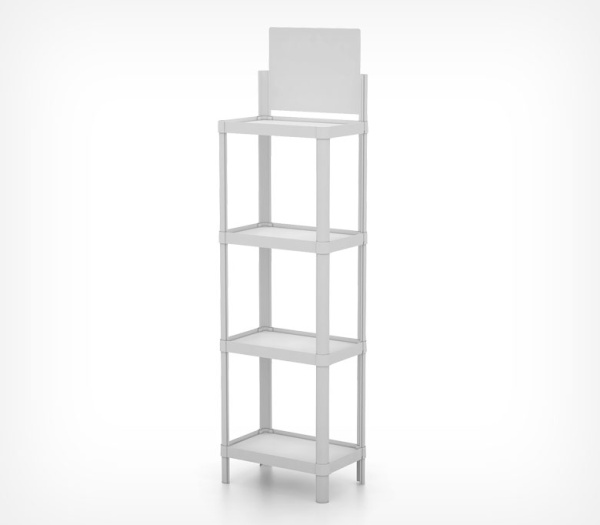 01_Компактный пластиковый дисплей MINIFLEX, Белый