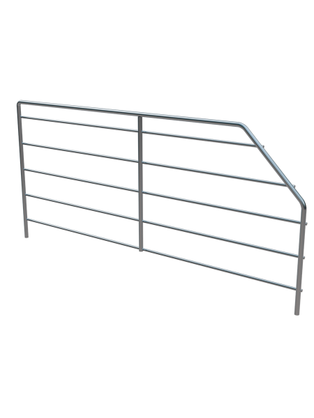 sk_Разделитель проволочный скошенный 90h, 400 мм (унив. для 25/50 серии), Хром sk_Разделитель проволочный скошенный 90h, 400 мм (унив. для 25/50 серии), Хром