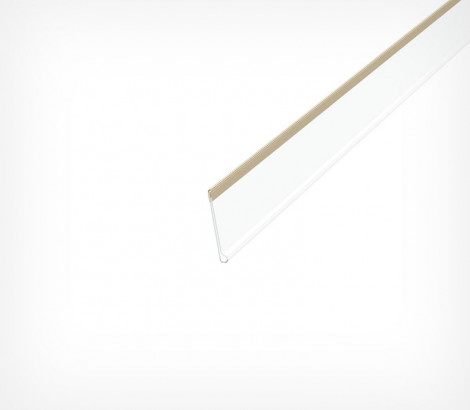 01_Ценникодержатель полочный самоклеящийся DBR30