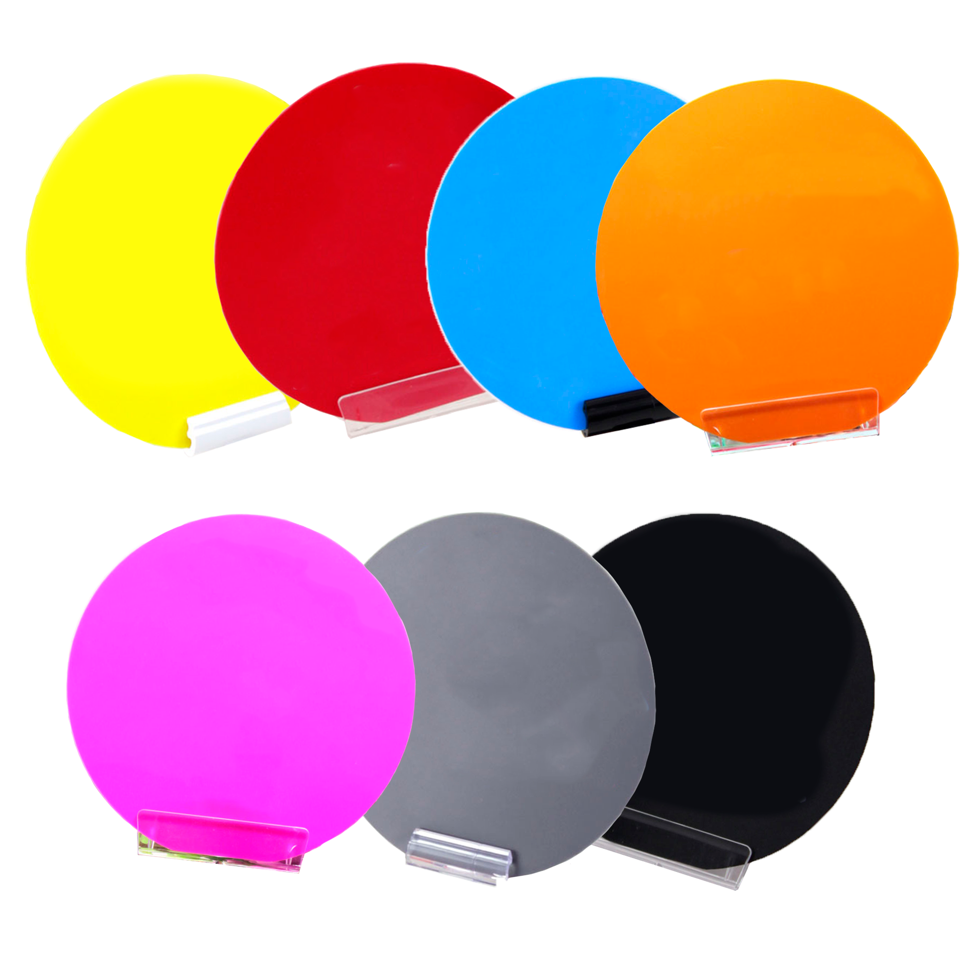 Круглые меловые ценники d100мм