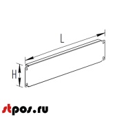 Панель-стяжка 600 мм стеллажа-экспозитора