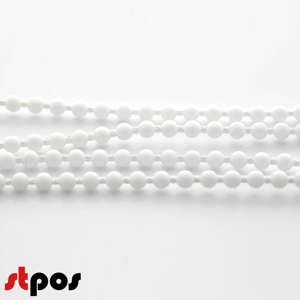 02_Пластиковая шариковая цепочка 4,5 мм, в бухтах, 200м