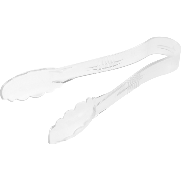 01_Щипцы фестончатые 305мм (поликарбонат), Прозрачый