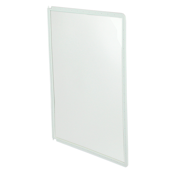 sk_Рамка пластиковая с протектором для перекидной системы DATAFRAME-A4, Серый