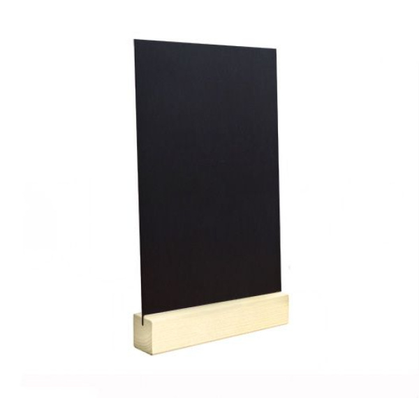 01_Тайбл-тент (менюхолдер) меловой, основание 40х40 мм