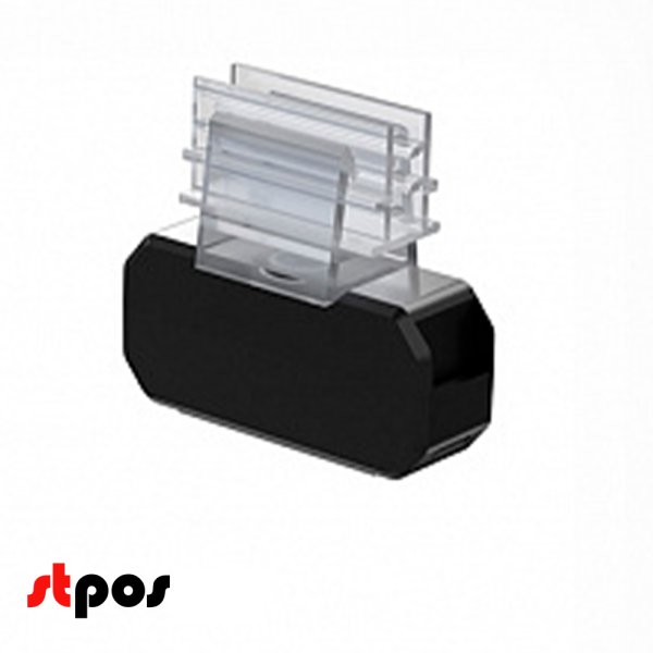 00_Компактный магнитный держатель под углом 90 градусов к поверхности, 40х12х12 мм, Черный