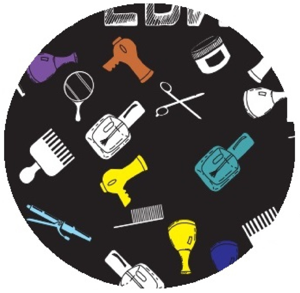 02_Стенд Уголок потреб.,для Салонов крас.черн ,4карм шрифт белый