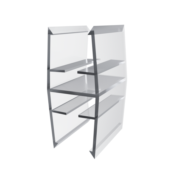 sk_Клипса для подвешивания пластиковых рамок друг под другом, PF-JOIN, прозрачный