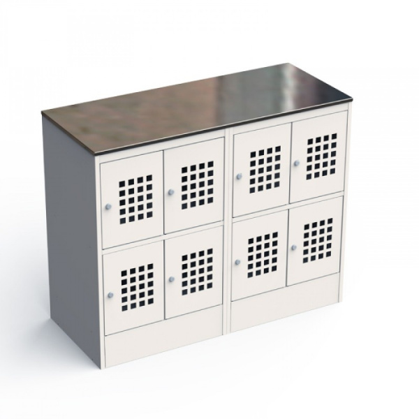 01_Шкаф сумочная со столешницей 8 ячеек