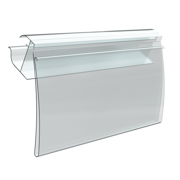 sk_Ценникодержатель на полки из металлических прутьев FRW39 длина 80мм