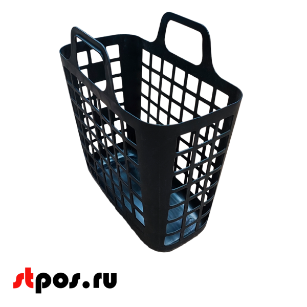 00_Покупательская сетчатая сумка-корзина ReBasket 18 литров, Черная