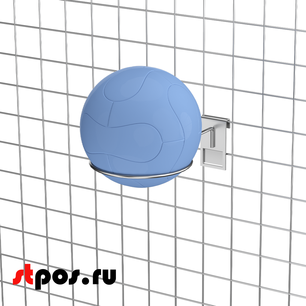 04_Кольцо на сетку для мяча d130, хром