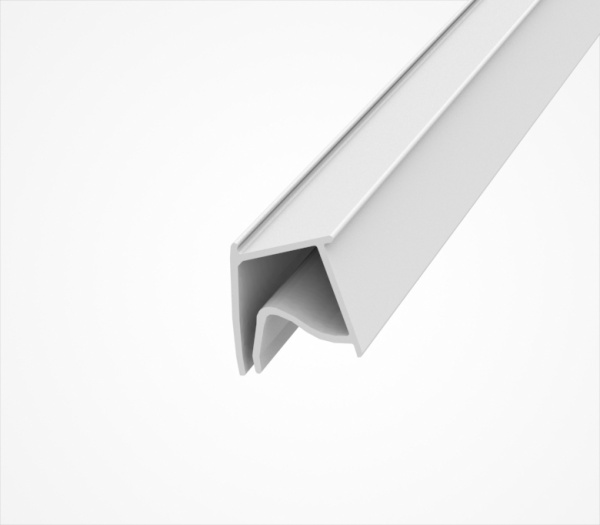 01_Профиль задний на проволочные корзины и стеклянные полки KE.GLS-BACK 1000мм, Белый