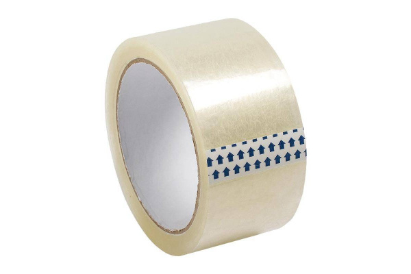 01_Клейкая лента 48ммХ66мХ45мкм, Прозрачная