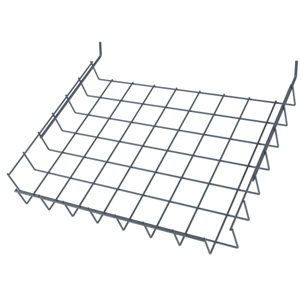 sk_Полка наклонная для перфорации ПФ-425, 200х425х320мм, Глянец, RAL7024 Серый