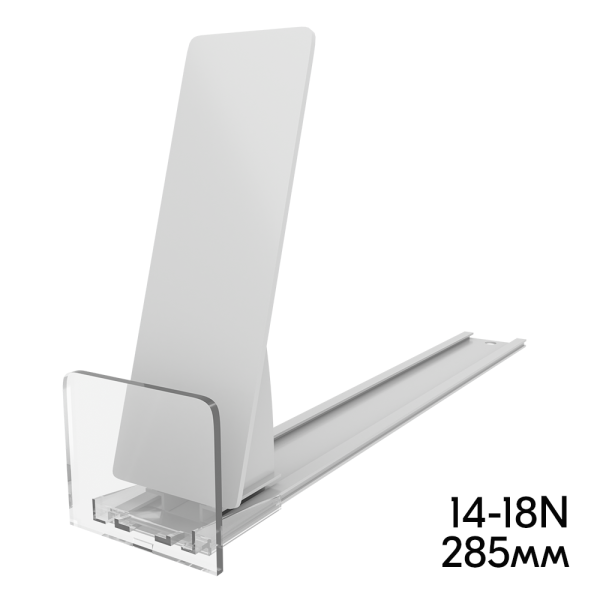 sk_Пружинный толкатель наклонный 44х132 мм FORTA GROSSA-2 14-18N, с но 55х56 мм, 14-18 ньютонов, 285мм