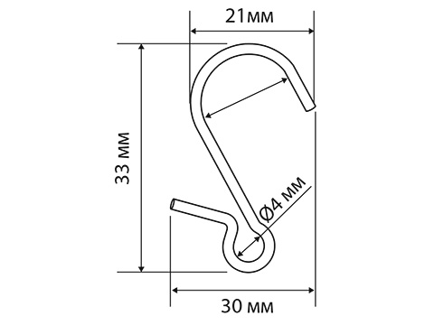 03_Крючок для страйп лент STRIPE-HOOK