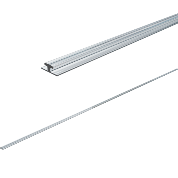 sk_Т-профиль пластиковый для крепления разделителей на полке T-RAIL10, длина 1200 мм