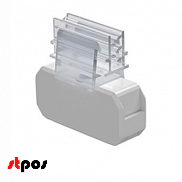 00_Компактный магнитный держатель под углом 90 градусов к поверхности, 40х12х12 мм, Белый