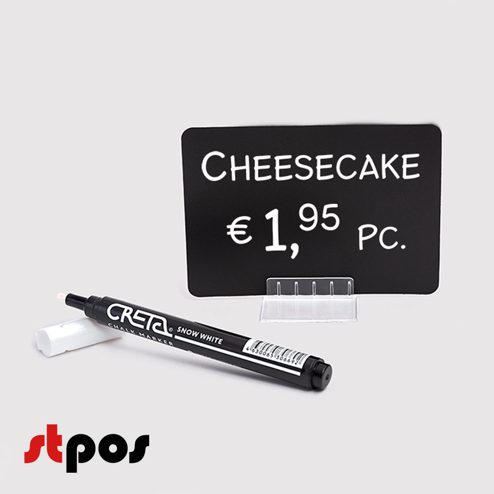 00_Набор держателей ценников CARDFIX 5 (меловой ценник А7-6шт, маркер-1шт, держатель ценника-6шт)