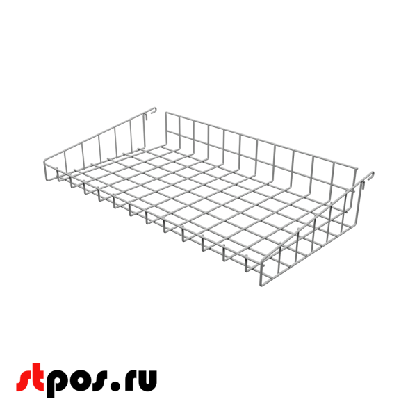 00_Корзина боковая 600 средний ярус RAL 9006 (серый)