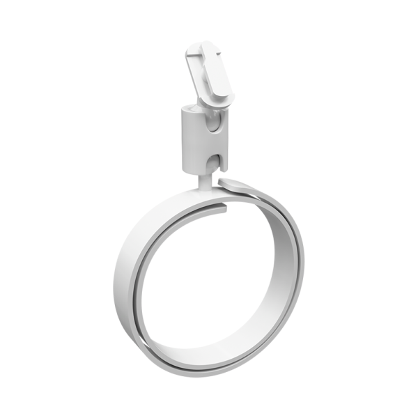 sk_Держатель рамки TECHNO ROLL-VL спираль-улитка на колбасу, ножка  0мм, Белый