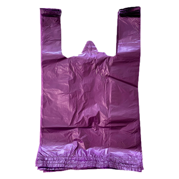 sk_НАБОР Пакет МАЙКА 28х50см (100 шт-упак) ФИОЛЕТОВЫЙ - 10 упаковок