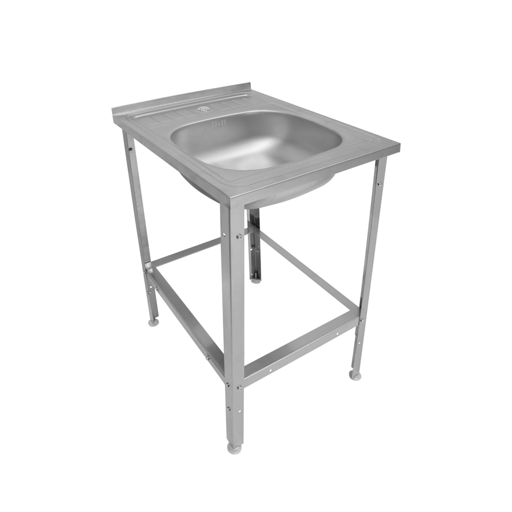 01_Рукомойник напольный открытый РПО 5*6, Нержавеющая сталь