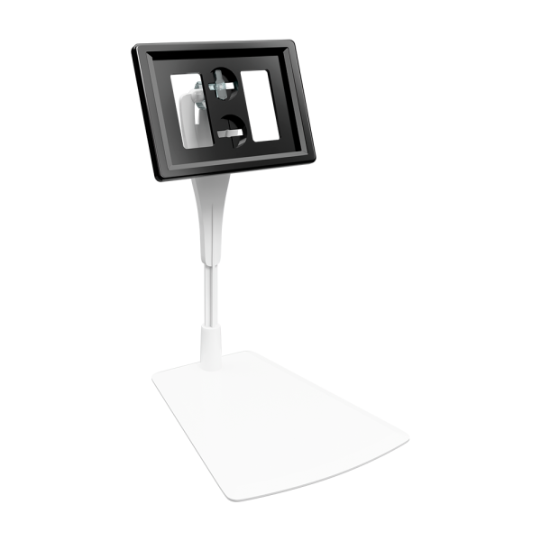 sk_Рамка ТЕХНО А8 черная, белый держатель TECHNO DELI-FOT-SET с иголкой