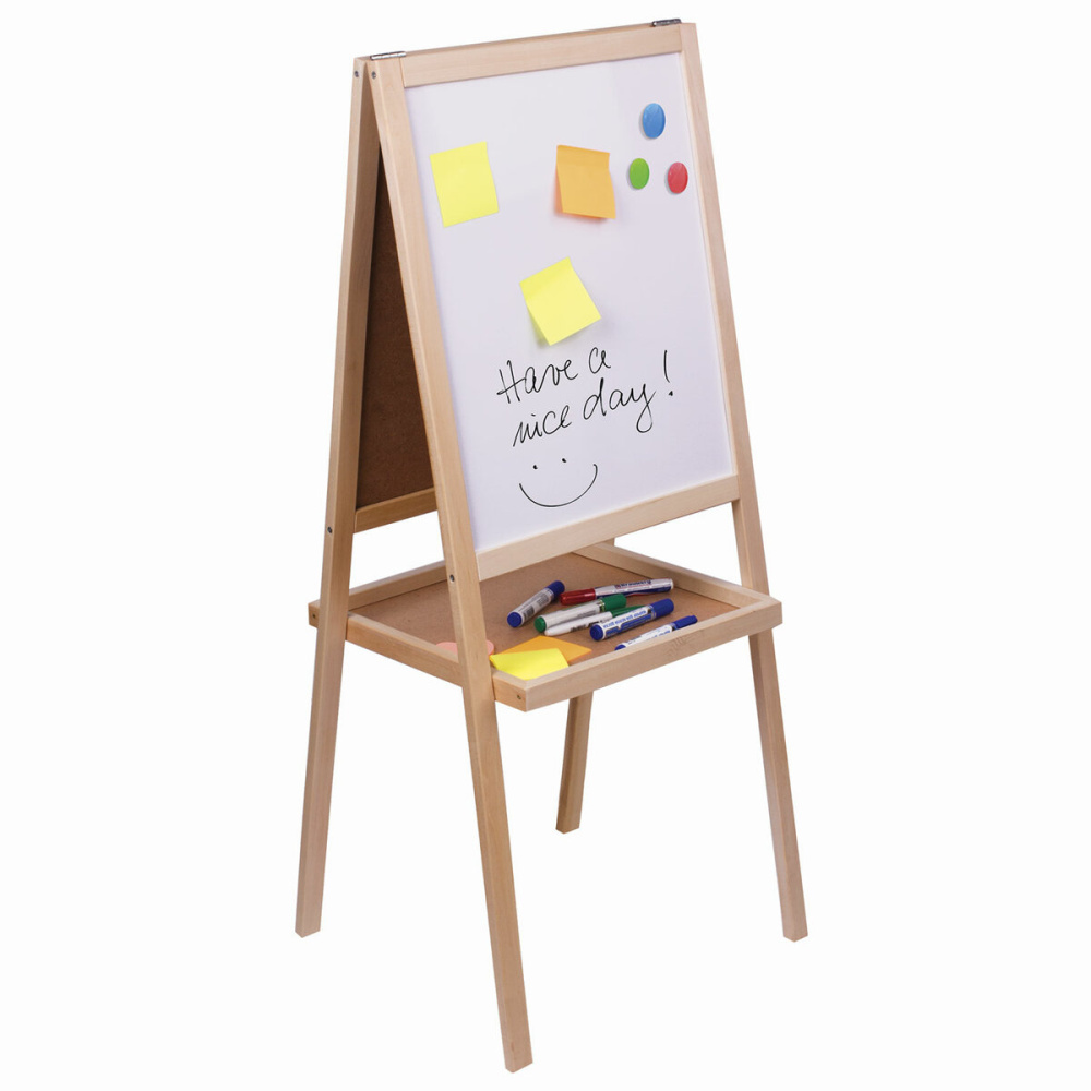 04_Мольберт (штендер) для мела и маркера двусторонний, 1090х540х430