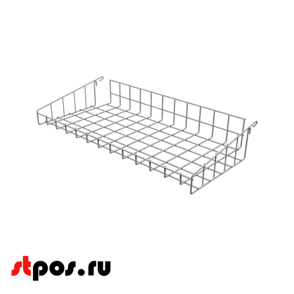 00_Корзина боковая 600 верхний ярус RAL 9006 (серый)