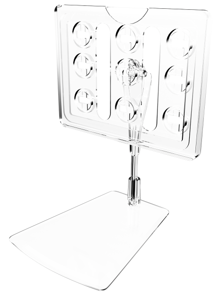 sk_Рамка ТЕХНО А7 прозрачная, прозрачный держатель TECHNO DELI-FOT-SET с иголкой