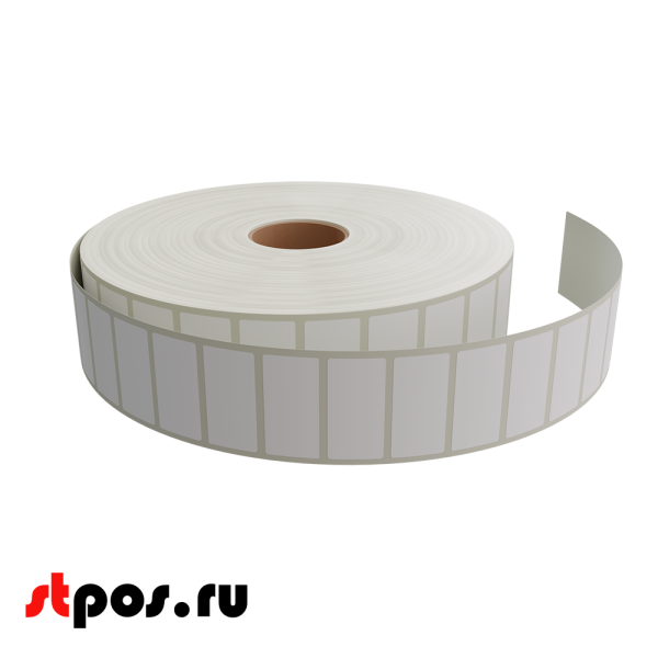 00_Термо-трансферная полуглянцевая этикетка  58х30 мм (58х30мм, 5000шт, втулка 40мм)