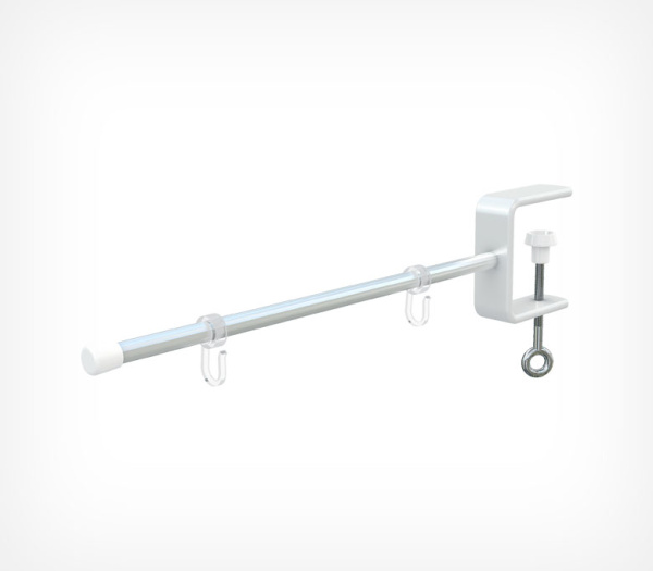 01_Держатель вывески с пластиковыми крючками CLAMP –TUBE-I-H