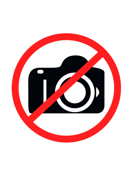 sk_Наклейка Фотосъемка запрещена d150
