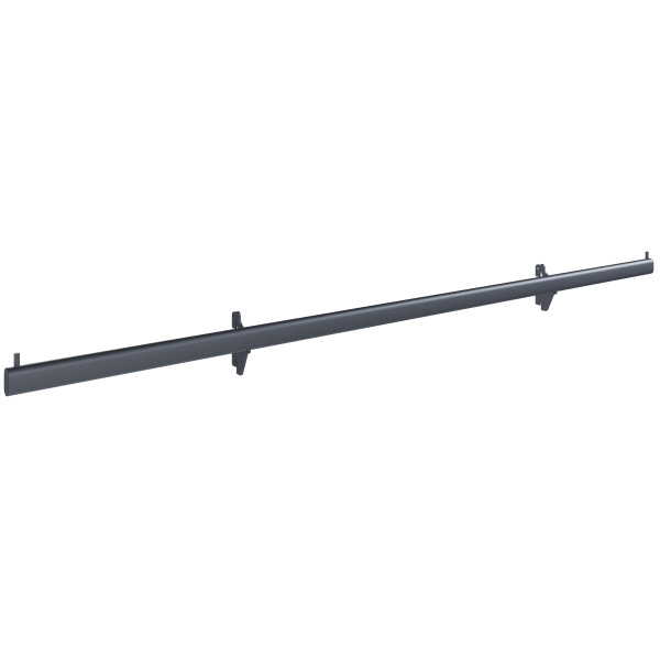 stpos_Штанга пристенная из овальной трубы 30х15 (L-1200мм) GLS.AR 39  Муар, черный 
